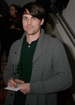 Martin Kosok, Gewinner des TMT Sonderpreis der Jury 2012 beim kontrast Filmfest in Bayreuth